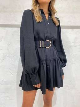 Acler Sherwood Dress Black Size 8 for rent on The Volte - image 2