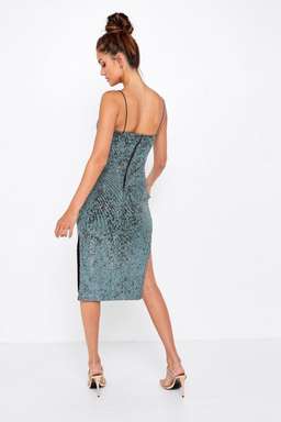 Mossman Night Fever Dress Green Size 8 for rent on The Volte - image 2