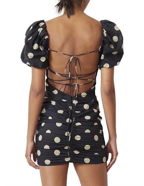 Bec & Bridge Josephine Mini Dress Print Size 6 for rent on The Volte - main image