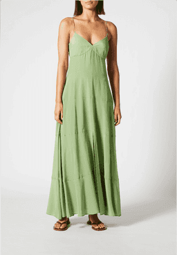 Scanlan Theodore Silk Maxi Dress for rent on The Volte - image 3