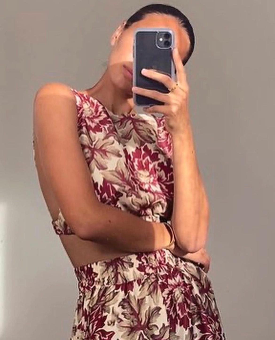 Sir The Label Valletta Midi Floral Print Silk Set | AU 8 - Image 4