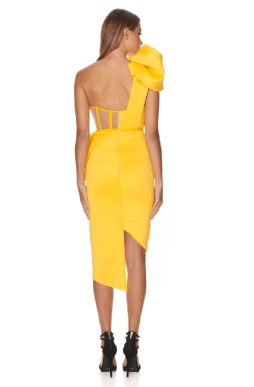 Eliya The Label- Fleur Dress (Canary Yellow) Size 6 for rent on The Volte - main image