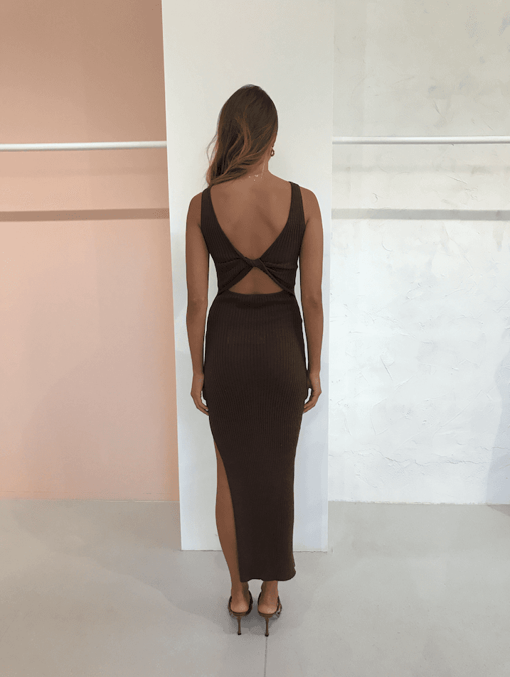 Bec & Bridge - Riviera Knit Midi Dress for rent on The Volte - main image