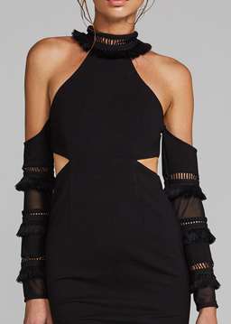 Eliya The Label RAMINA DRESS BLACK Size 6 for rent on The Volte - image 3