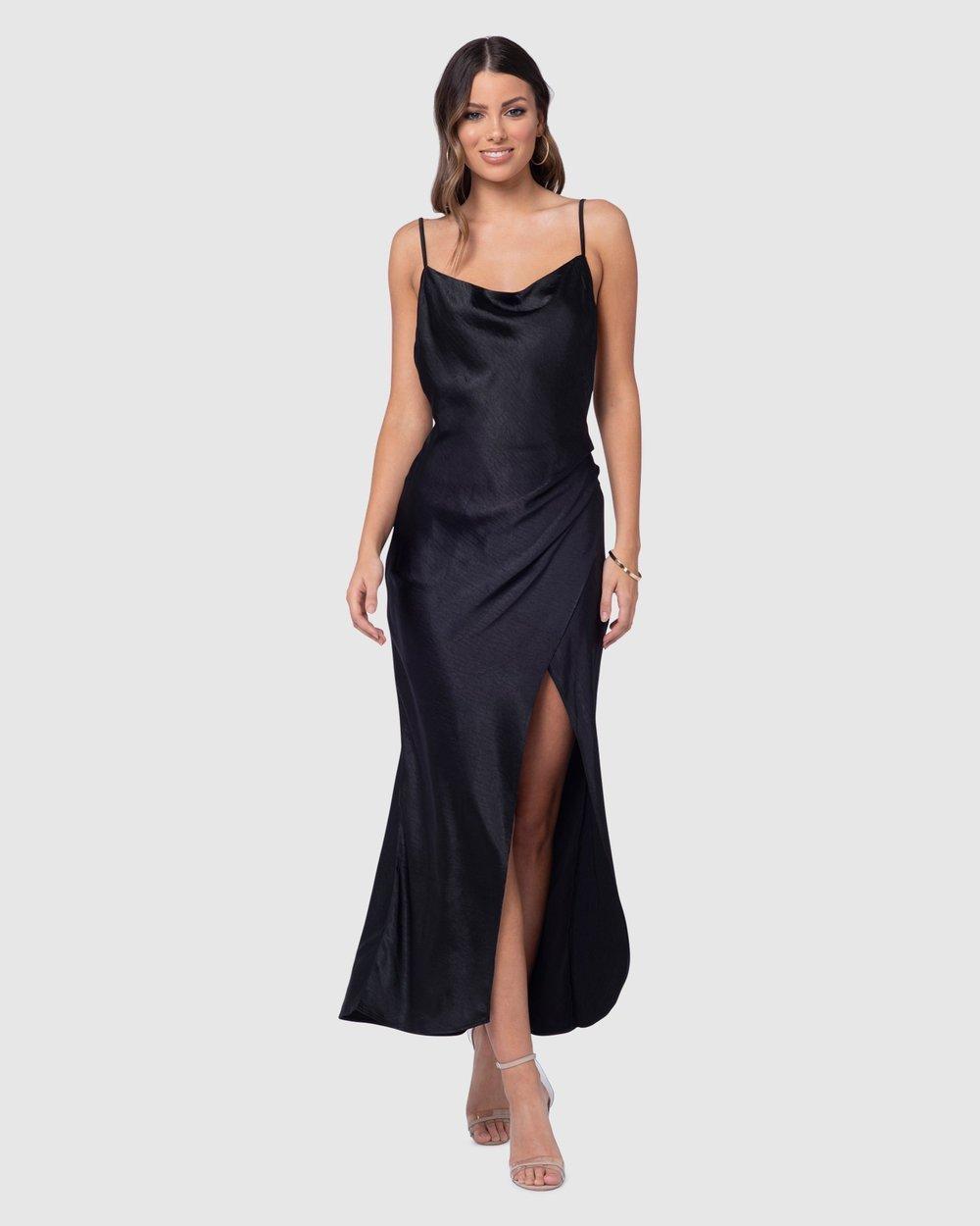 PILGRIM ALLURE SATIN GOWN - SIZE 6 - Image 1