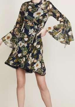 Thurley Poppy Paradise Print Dress - Size 10 for rent on The Volte - image 3