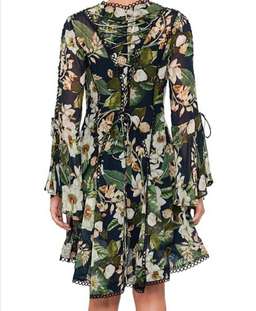 Thurley Poppy Paradise Print Dress - Size 10 for rent on The Volte - image 5