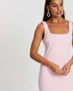 Mossman The Heart & Soul Midi Dress Pink Size 8 for rent on The Volte - image 2