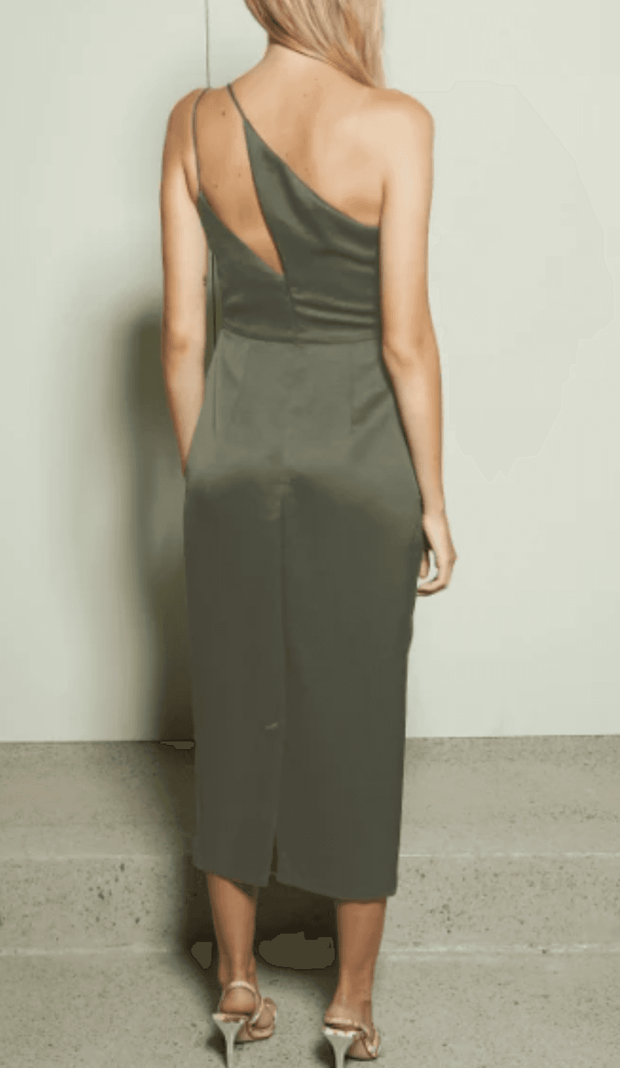 Bec and Bridge Mila Asym Midi Dress for rent on The Volte - main image