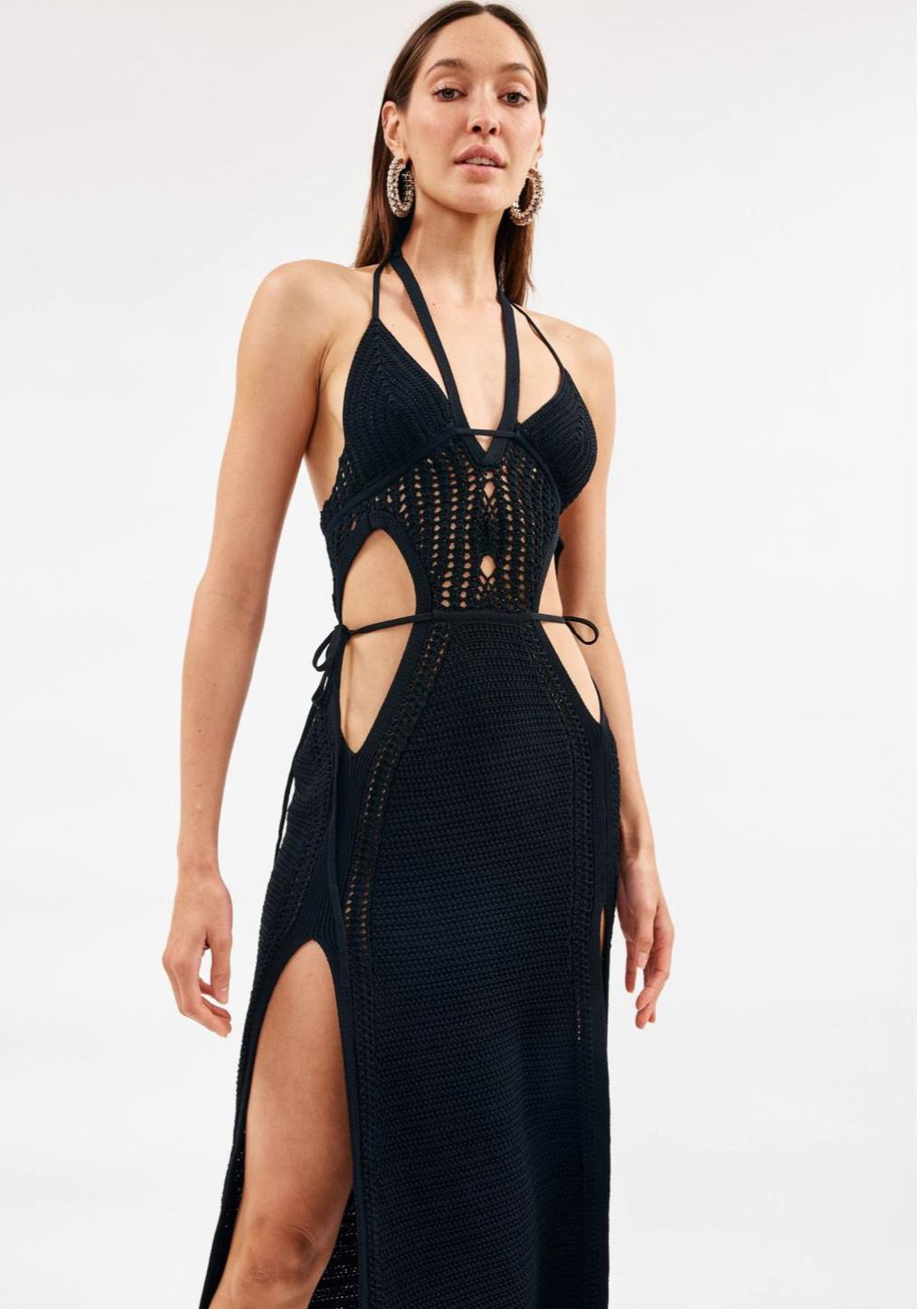 Dion Lee Crotchet Tie Butterfly Dress for rent on The Volte - main image