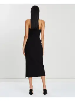 Bec & Bridge Dominique Asymmetrical Black Dress Size AU 6 for rent on The Volte - image 4