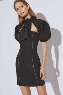C/MEO Collective Origin mini dress black for rent on The Volte - image 2