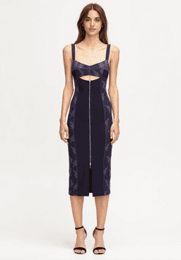 Alice McCall Loveland Indigo Midi Dress for rent on The Volte - image 1