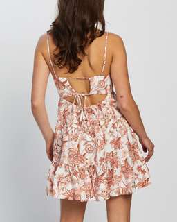 Shona Joy Carolina Tiered Mini Dress Print Size 6 for rent on The Volte - image 3