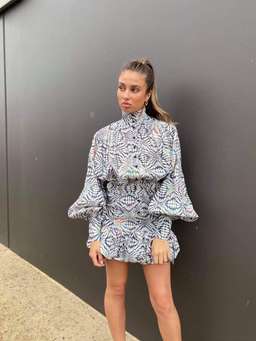 Mackenzie Mode Seeing Stars Geo Black - Size 12