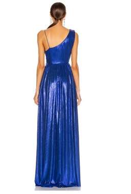 Retfrofete Natalie Dress - Electric Blue for rent on The Volte - image 2