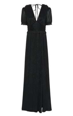 Black Short Sleeve Gown for rent on The Volte - image 3