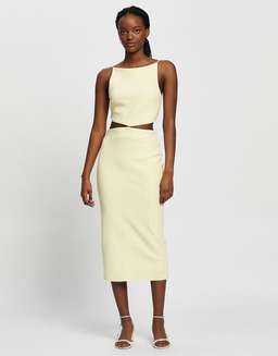 Bec and Bridge Scout Midi Cut Out Dress for rent on The Volte - image 2