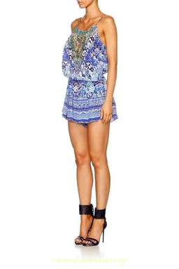 Camilla - Guardian of Secrets Playsuit Blue 8 for rent on The Volte - image 3