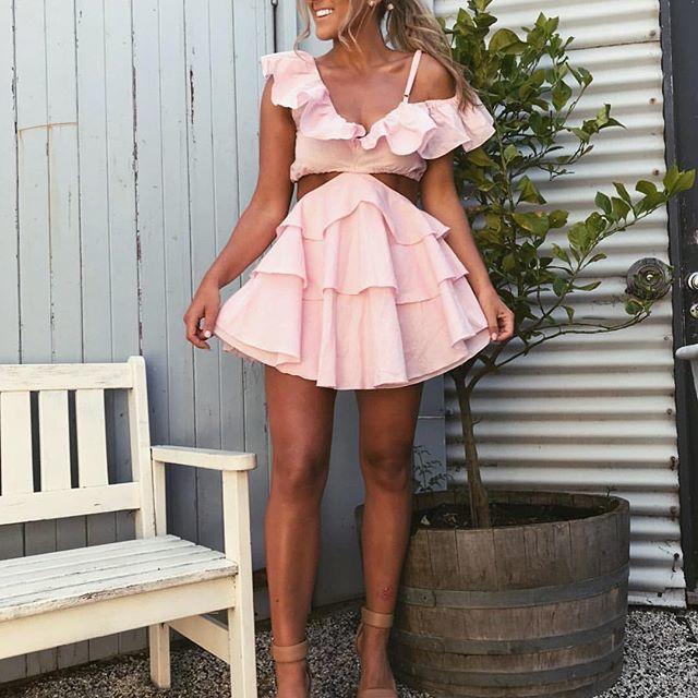 Sofia The Label Rose Pink Dress size 6 - Image 3