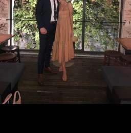 Shona Joy Rosa Tiered Midi Dress size 8 for rent on The Volte - image 2