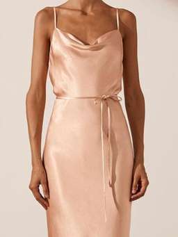 Shona Joy La Cowl Midi Dress