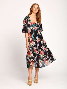 Alice McCall Baby Dee Midi Dress Floral Size 10