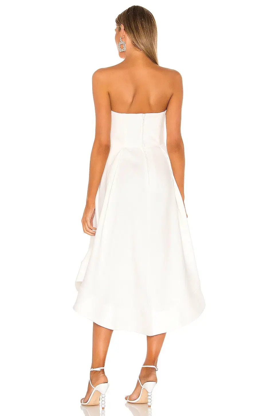 C/MEO Collective Vibrant Dress White Size L for rent on The Volte - main image