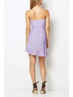 Bec & Bridge Miami Heart Dress Purple Size AU 6 for rent on The Volte - image 4