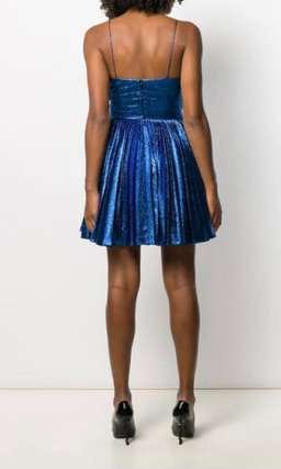 Electric Blue dress by Saint Laurent for rent on The Volte - image 2