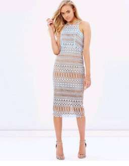 Glacier Fitted Midi for rent on The Volte - image 1