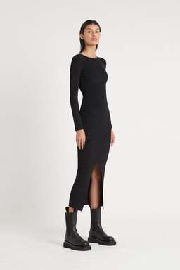 Sir The Label Celle Reversible Dress Midi Black | AU 10 for rent on The Volte - image 2