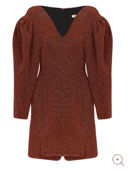Camilla and Marc Baylee Mini Dress Copper Size 6 for rent on The Volte - image 4