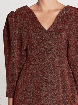 Camilla and Marc Baylee Mini Dress Copper Size 6 for rent on The Volte - image 5