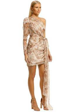 MISHA Jaylene Dress Floral Print Size 8 for rent on The Volte - image 2
