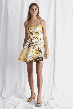 Aje Chelsea Dress Print Size 8 for rent on The Volte - image 1
