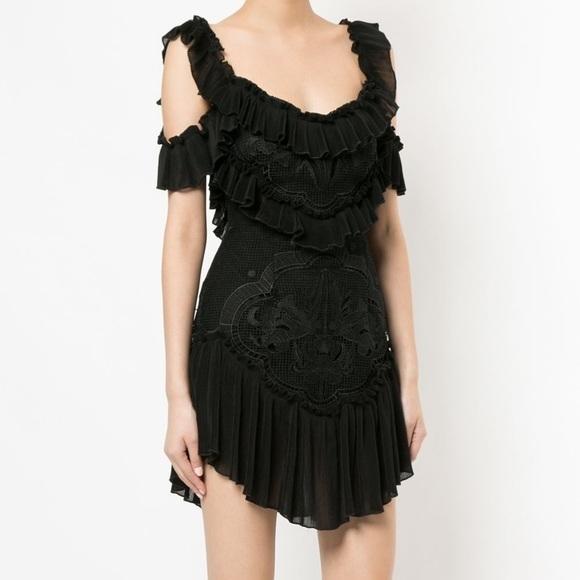 Alice McCall Love Birds Dress Black Size 8 for rent on The Volte - main image
