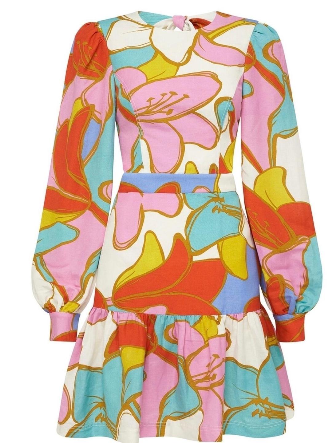 Rebecca Vallance Tirano Long Sleeve Mini size 6 for rent on The Volte - main image