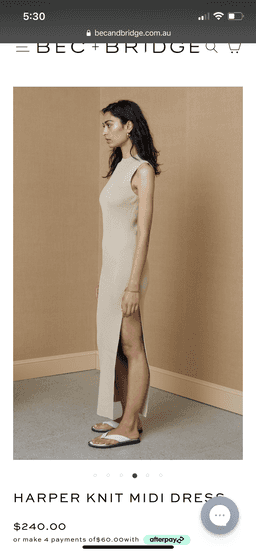 Harper Knit Midi Dress