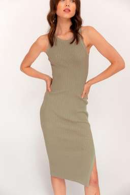 Henne Classic Racer Dress Green Size 8 for rent on The Volte - image 3