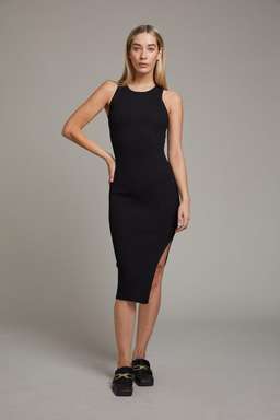 Henne Classic Racer Dress Black Size 8 for rent on The Volte - image 2