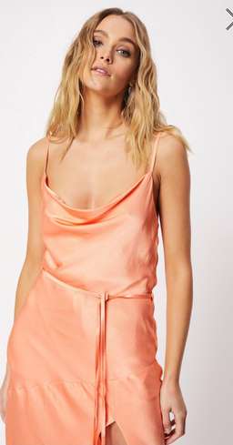 Mossman Crazy For You Dress Peach Size 6 for rent on The Volte - image 8