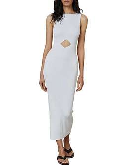 Bec & Bridge Versailles Sleeveless Knit Midi Dress White Size 8 for rent on The Volte - image 4