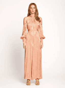 Alice McCall Iced Guava Memory Lane Jumpsuit Orange Size 6 for rent on The Volte - image 2
