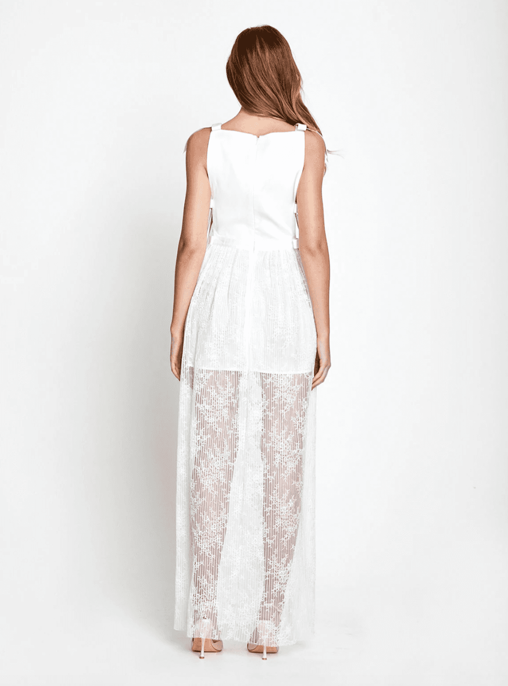 Alice McCall Witchcraft Maxi Dress Porcelain White Size 4 for rent on The Volte - main image