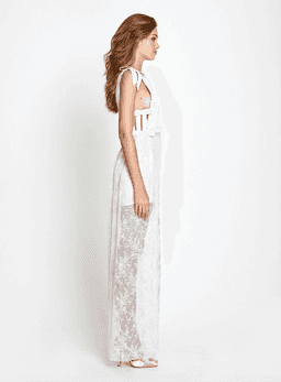 Alice McCall Witchcraft Maxi Dress Porcelain White Size 4 for rent on The Volte - image 4