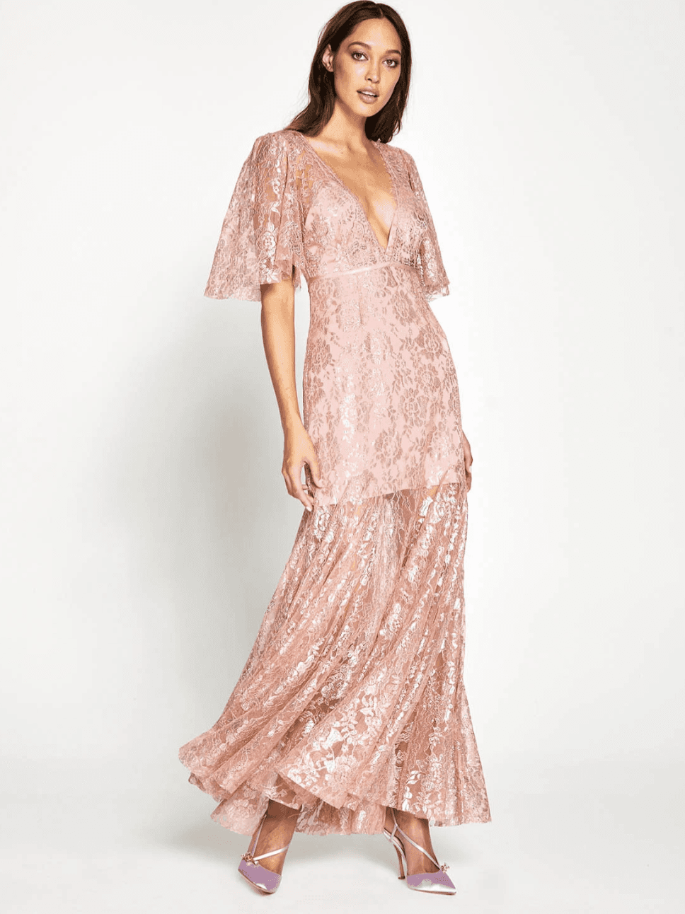 Alice McCall Be Mine Gown Blush Size 6 for rent on The Volte - main image