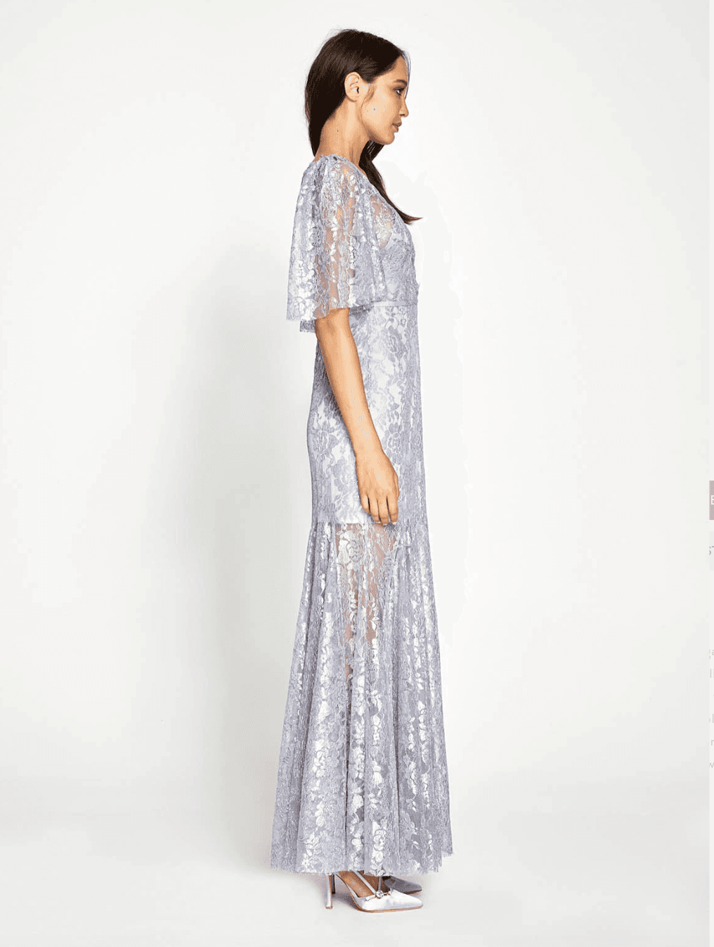 Alice McCall Be Mine Gown Mist Size 6 for rent on The Volte - main image