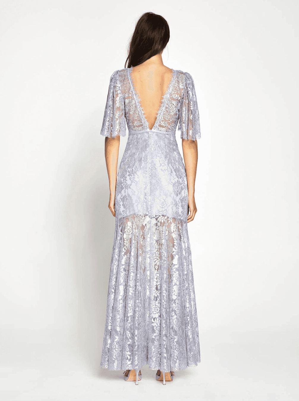 Alice McCall Be Mine Gown Mist Size 6 for rent on The Volte - main image