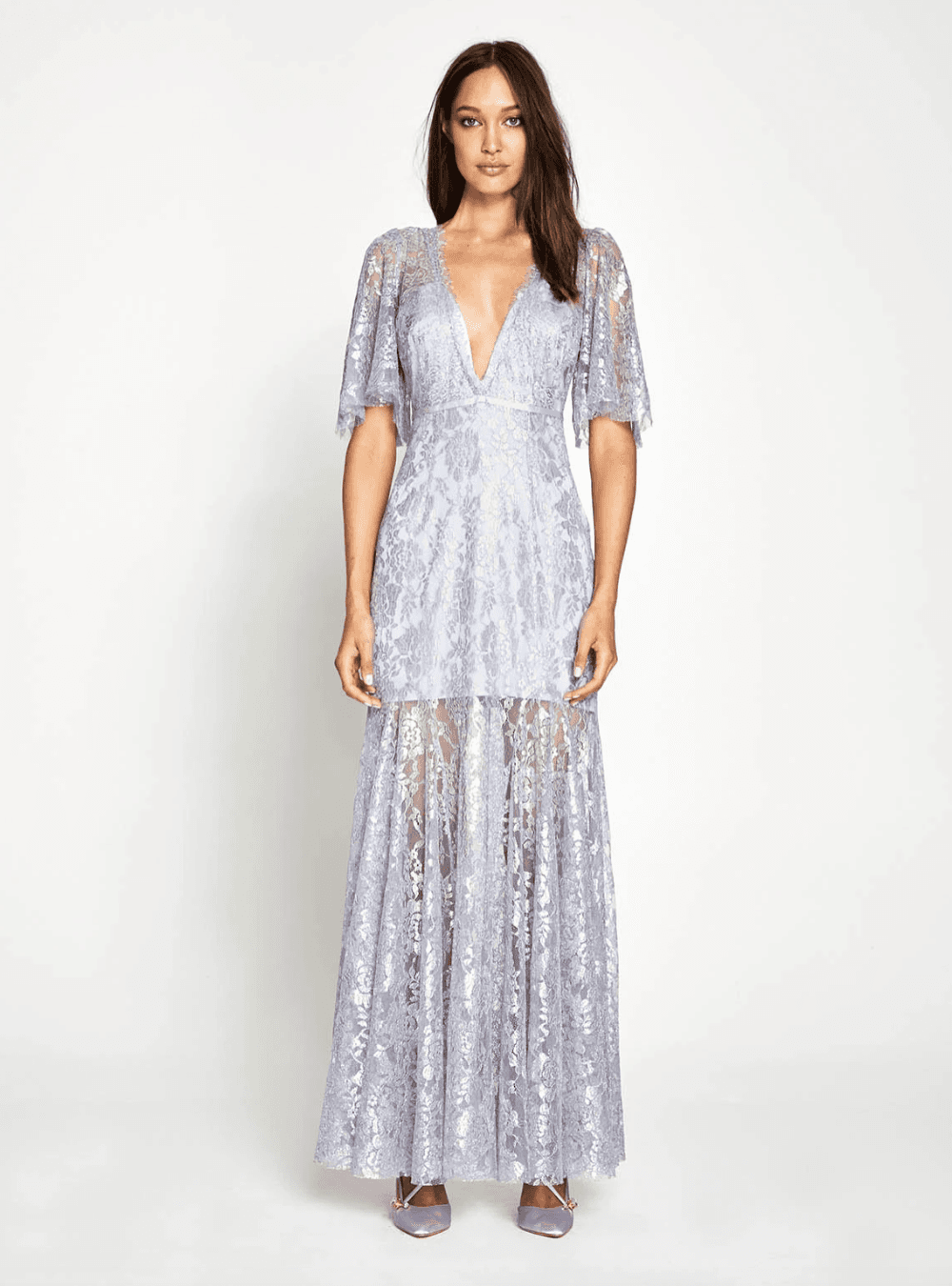 Alice McCall Be Mine Gown Mist Size 4 for rent on The Volte - main image